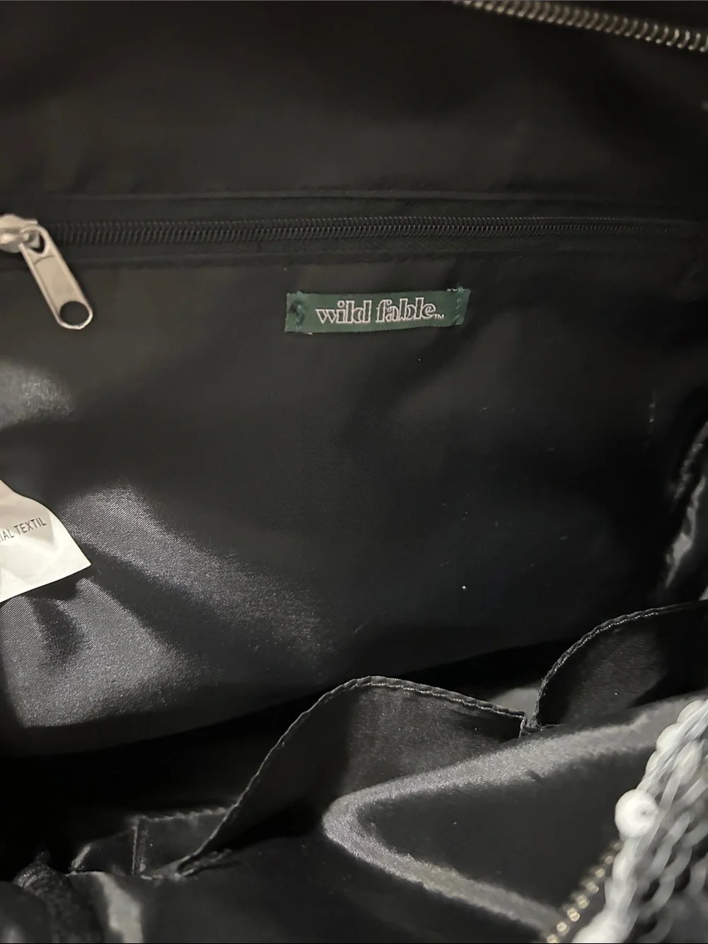 Wild Fable Reversible Sequin Flip Backpack - Black & White